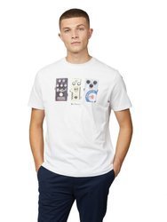 BEN SHERMAN RETRO T-SHIRT WHITE