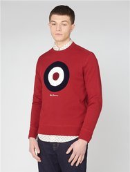 BEN SHERMAN SIGNATURE TARGET SWEATSHIRT RED