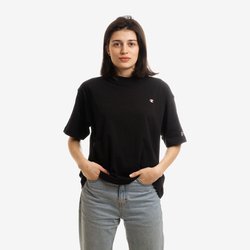 CHAMPION REVERSE WAVE T-SHIRT BLACK