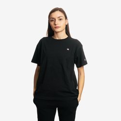 CHAMPION REVERSE WEAVE T-SHIRT BLACK