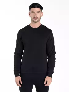 LUKE 1977 MARCIANO CREW SWEAT JET BLACK