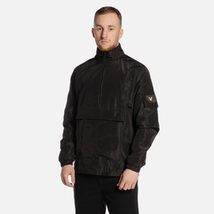 LYLE & SCOTT POCKET OVERHEAD JACKET JET BLACK