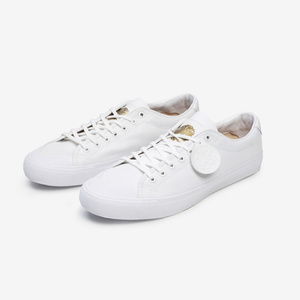 PRETTY GREEN CANVAS SNEAKER WHITE