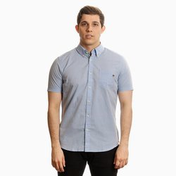 PRETTY GREEN MENS CLASSIC RT DOBBY SHIRT